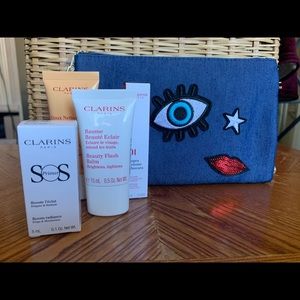 Clarins skincare 5pc all new never used